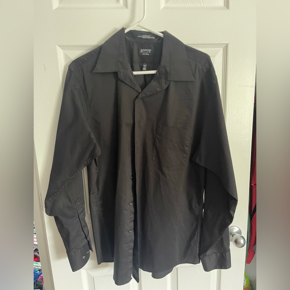Black dress shirt XL